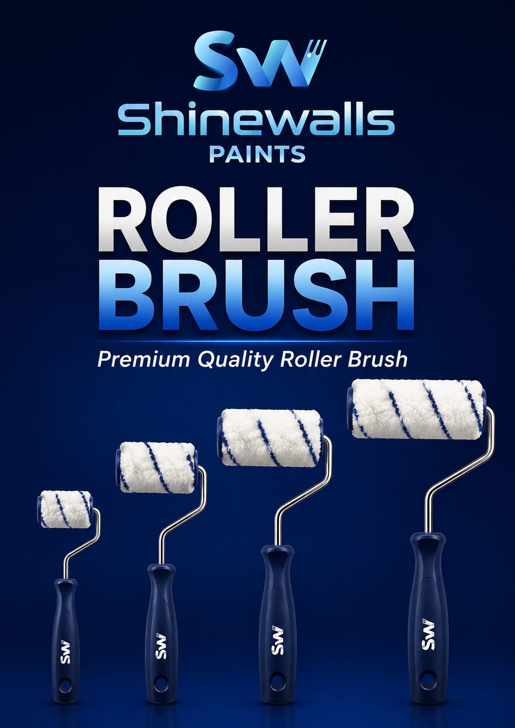 Paint Roller - Premium Tools by Shinewalls Paints Industries